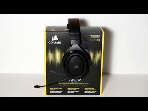 Corsair HS70 Wireless Gaming Headset Features Overview
